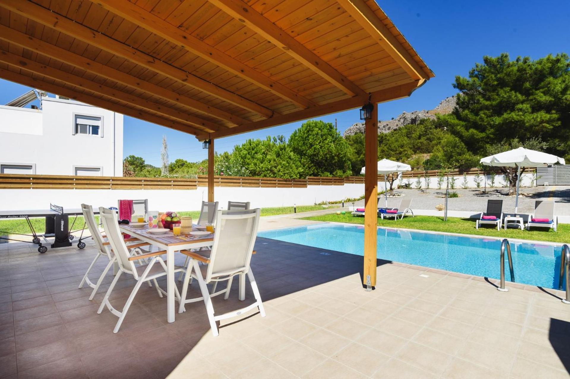 Rhodian Dunes Villas With Private Pool Kiotari Dış mekan fotoğraf