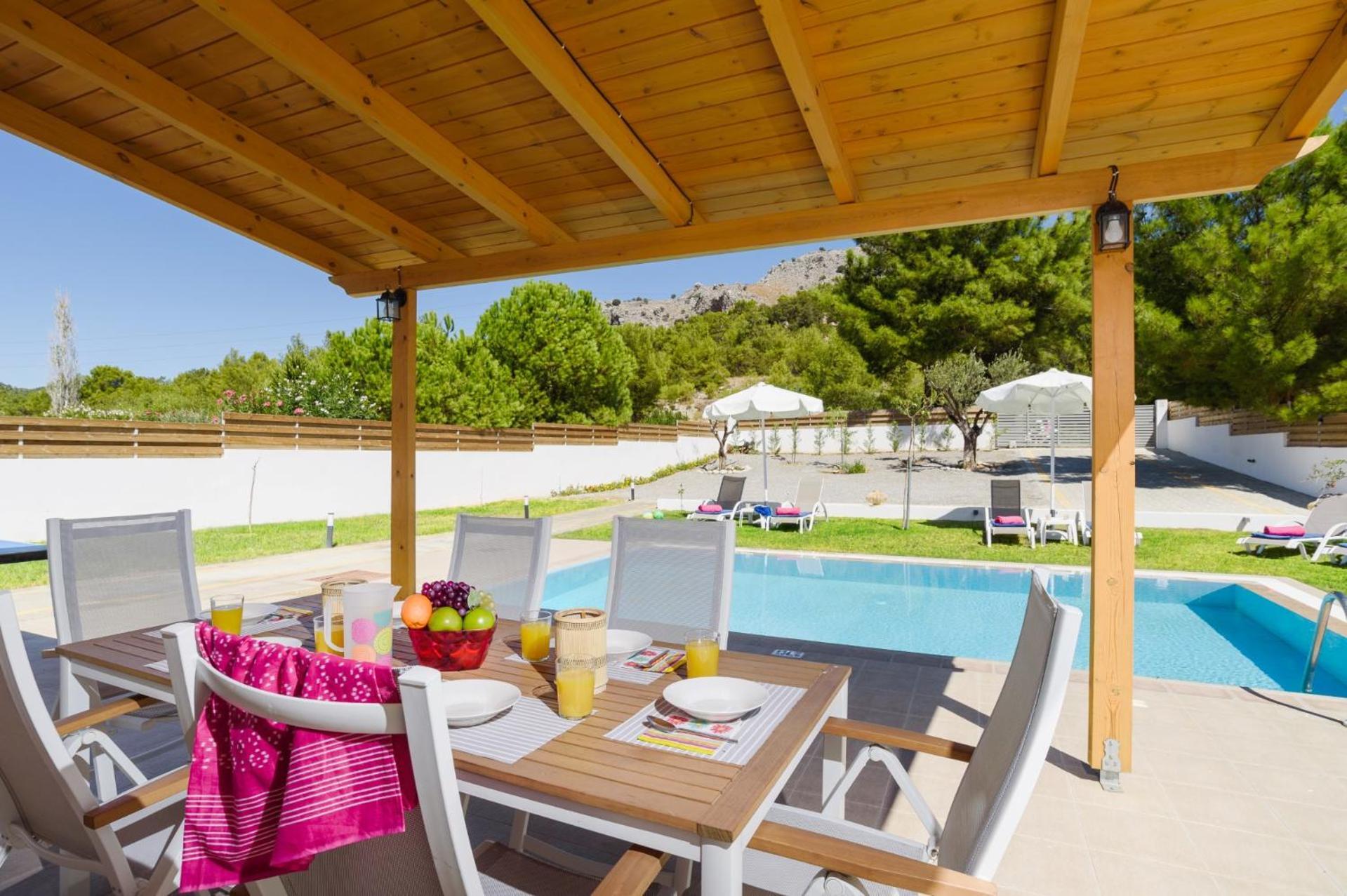 Rhodian Dunes Villas With Private Pool Kiotari Dış mekan fotoğraf