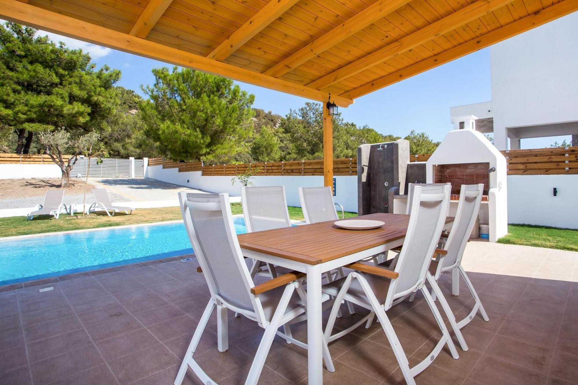 Rhodian Dunes Villas With Private Pool Kiotari Dış mekan fotoğraf