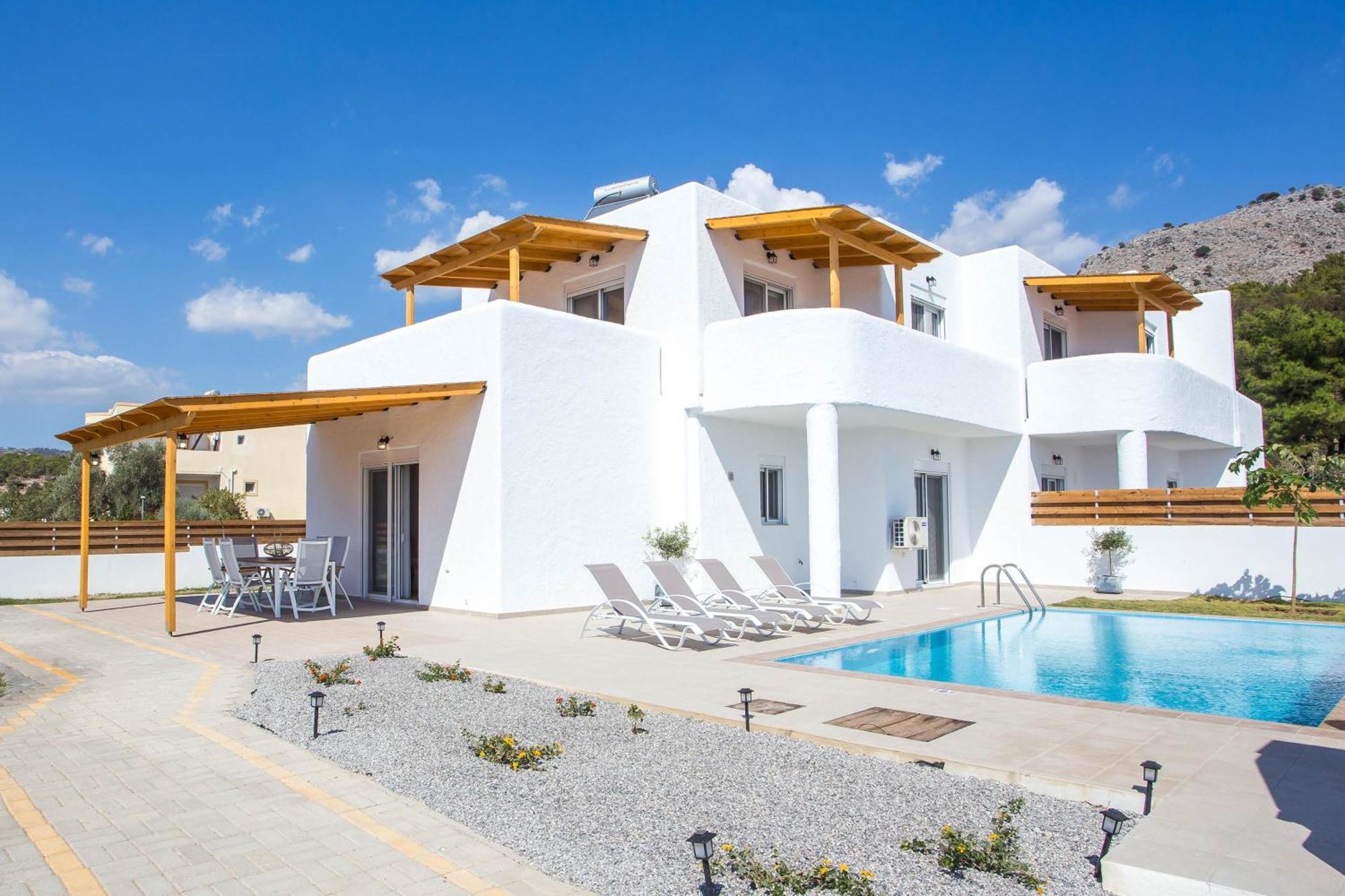 Rhodian Dunes Villas With Private Pool Kiotari Dış mekan fotoğraf