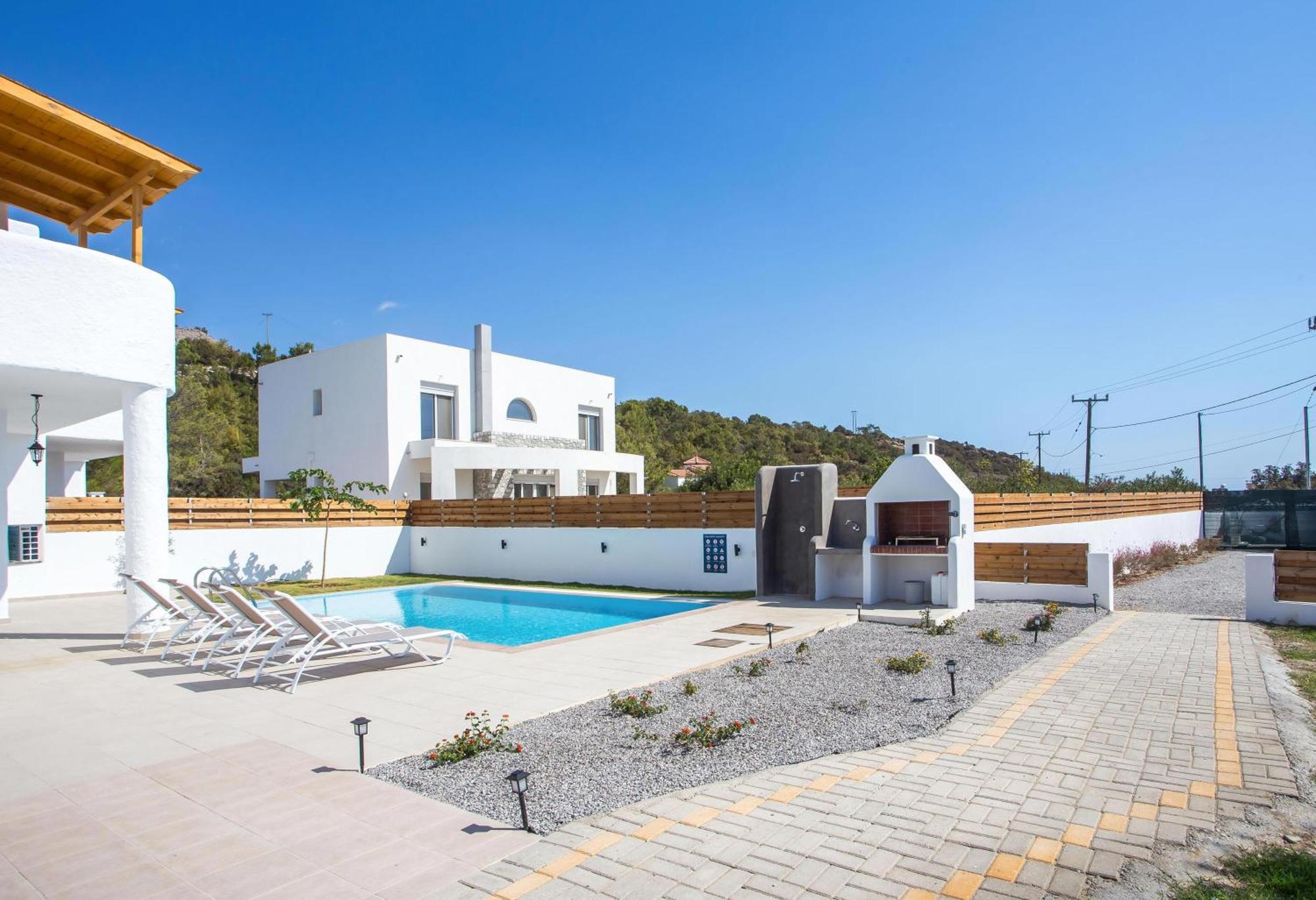 Rhodian Dunes Villas With Private Pool Kiotari Dış mekan fotoğraf
