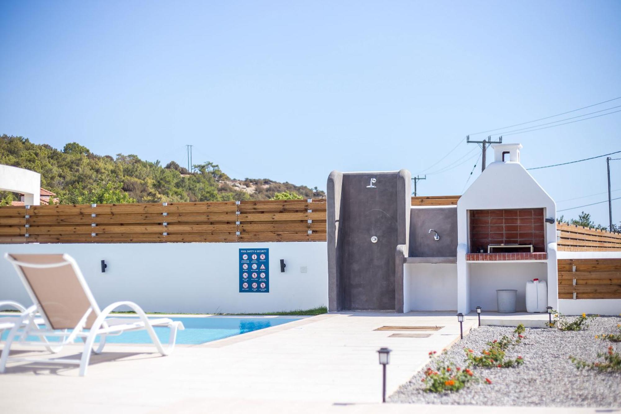Rhodian Dunes Villas With Private Pool Kiotari Dış mekan fotoğraf